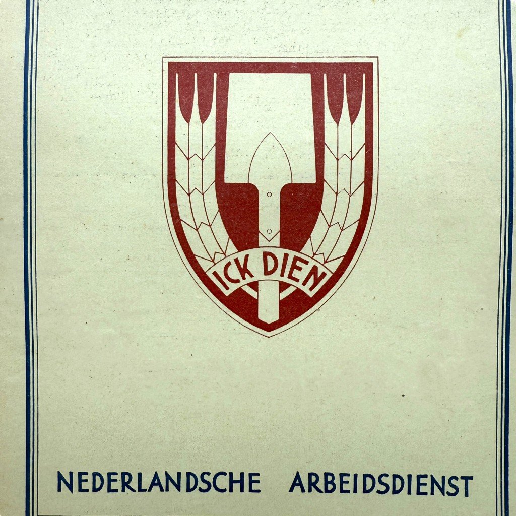 Original WWII Nederlandsche Arbeidsdienst 'Vorming' booklet – No. 3, March 1944 — image 3