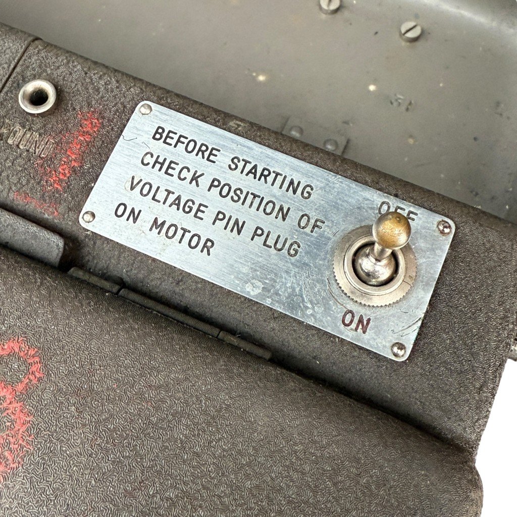 Original WWII Swedish Hagelin BC-543 cipher machine in case — image 16