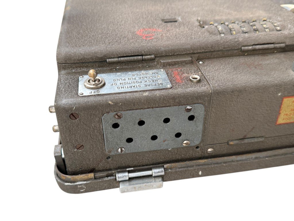 Original WWII Swedish Hagelin BC-543 cipher machine in case — image 27
