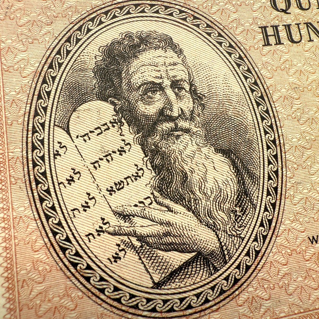 Original WWII German Jewish Ghetto/Camp Theresienstadt 100 Kronen banknote — image 5