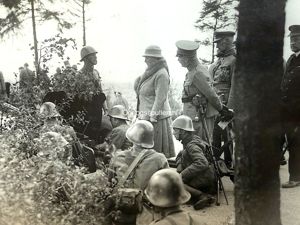 Original Pre 1940 Dutch army photo Queen Wilhelmina inspecting the …