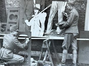 Original Pre 1940 Dutch army photo painters