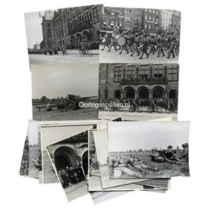 Original Pre 1940 Dutch army photo grouping Rotterdam (large size …