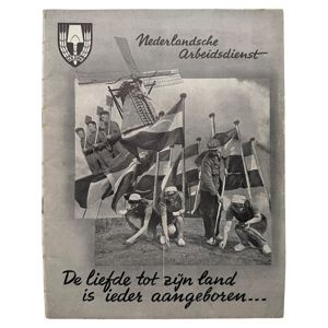 Original WWII Dutch Nederlandsche Arbeidsdienst (NAD) magazine