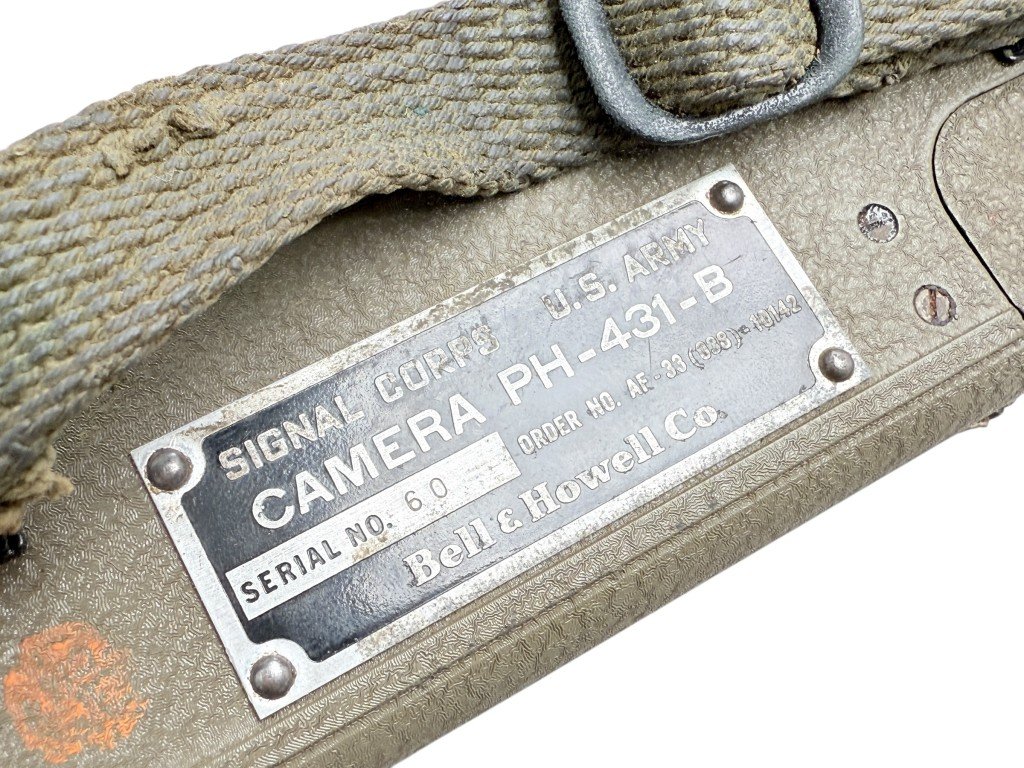 Original WWII US army signal corps PH-431-B camera in box — image 10