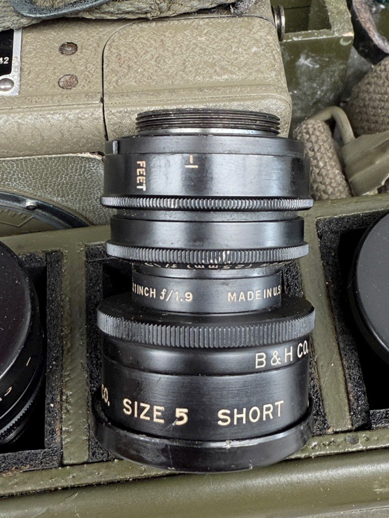 Original WWII US army signal corps PH-431-B camera in box — image 15