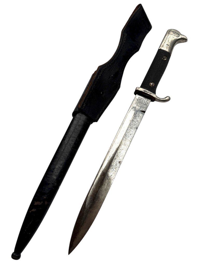 Original WWII German K98 dress or parade etched bayonet – Ernst Pack & Söhne, Solingen — image 8