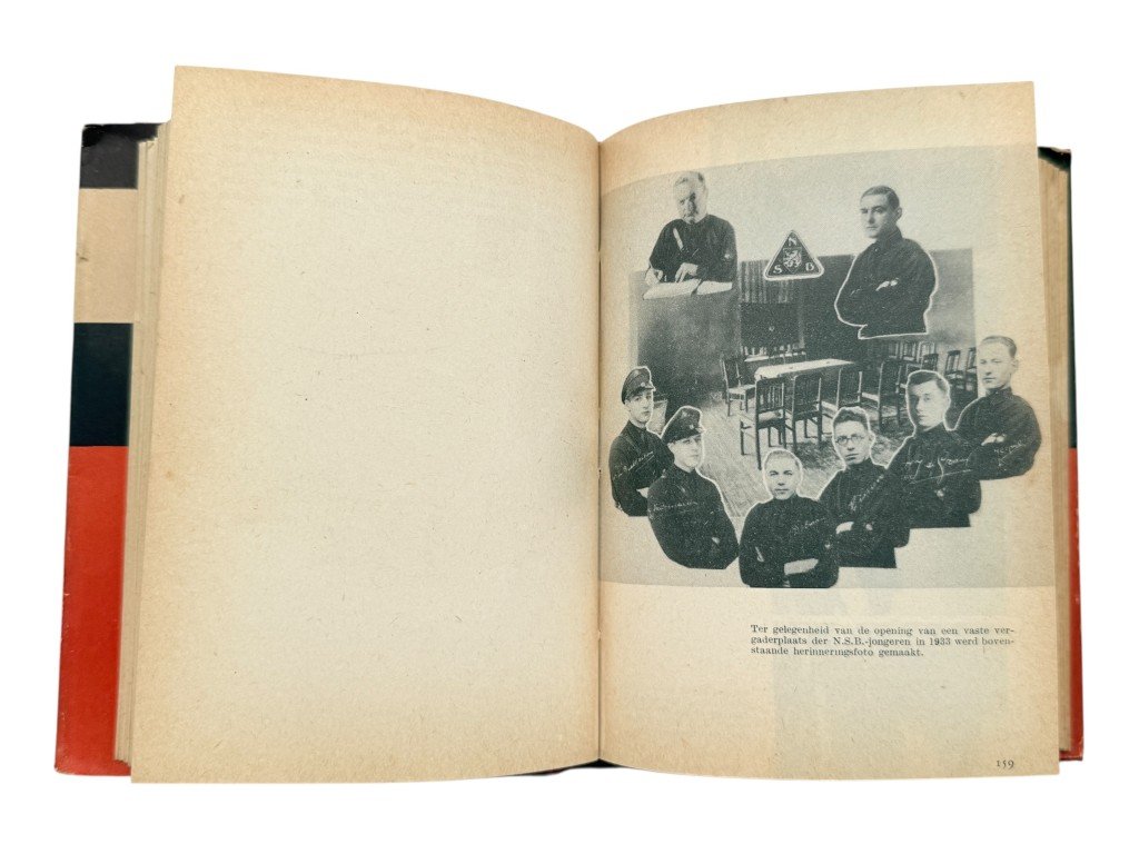 Original WWII Dutch NSB book Voor Volk en Vaderland – Tien Jaren Strijd van de Nationaal-Socialistische Beweging der Nederlanden — image 10