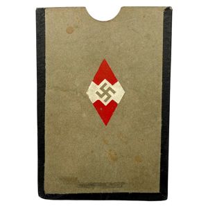 Original WWII German Hitlerjugend ausweis cover