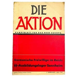 Original WWII German brochure Die Aktion – Kampfblatt für das …