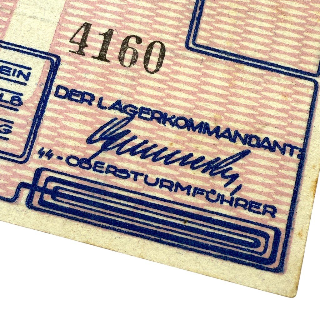 Original WWII Dutch 'Durchgangslager' Westerbork banknote — image 4