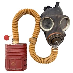 Original WWII British No 4. MK III Gas mask