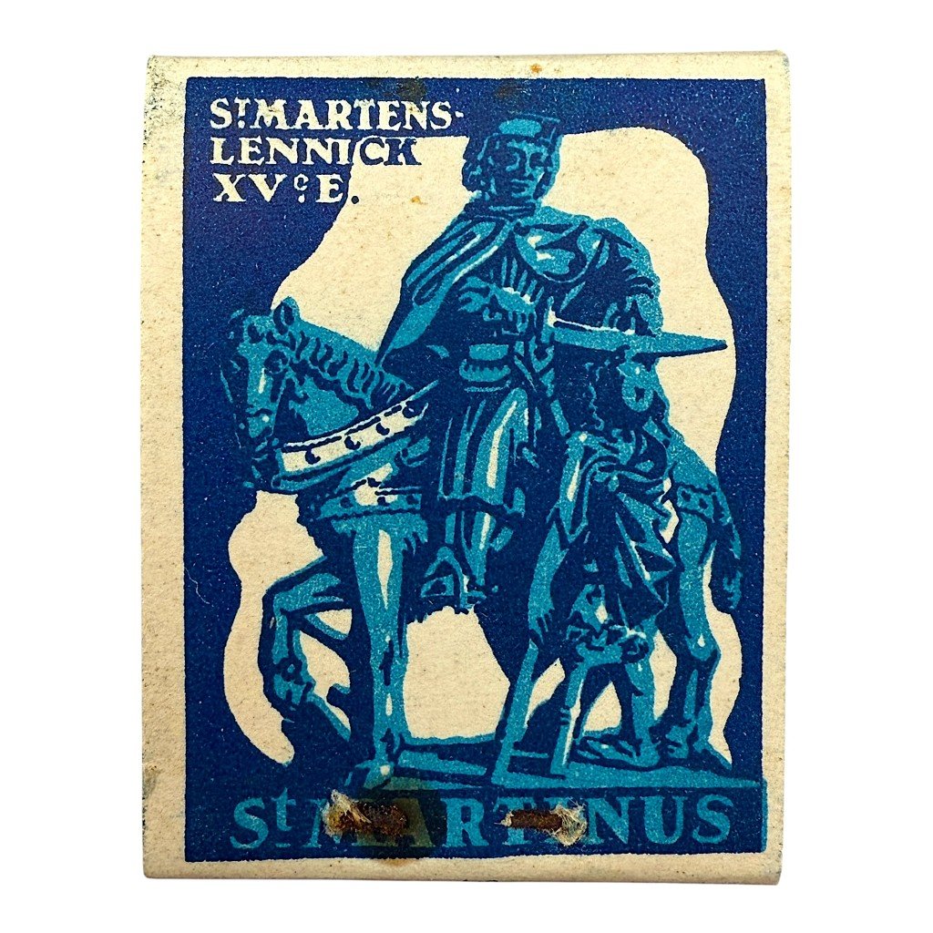 Original WWII Winterhulp België collaboration matchbox — image 2