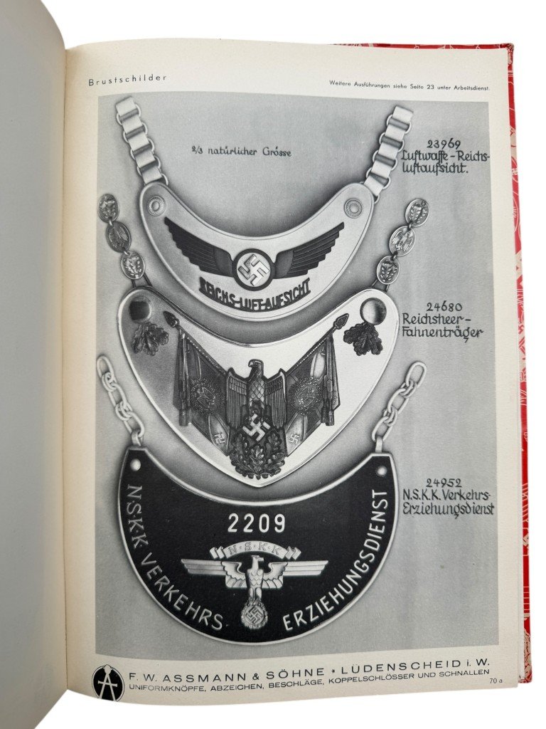 Original WWII German F.W. Assmann & Söhne catalogue — image 10