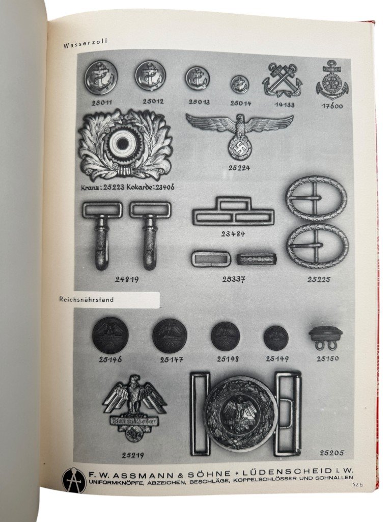 Original WWII German F.W. Assmann & Söhne catalogue — image 11