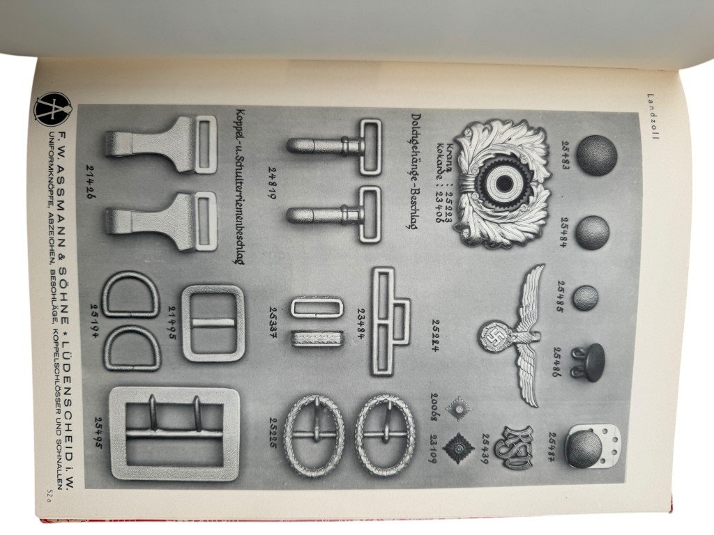 Original WWII German F.W. Assmann & Söhne catalogue — image 12