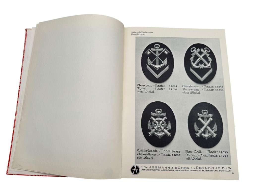 Original WWII German F.W. Assmann & Söhne catalogue — image 3