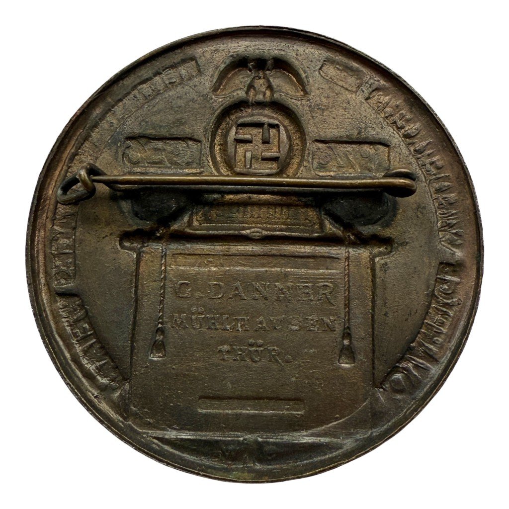 Original WWII Duitse NSDAP Thüringen 1926-36 pin — image 2