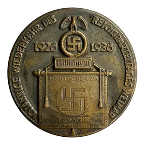 Original WWII Duitse NSDAP Thüringen 1926-36 pin