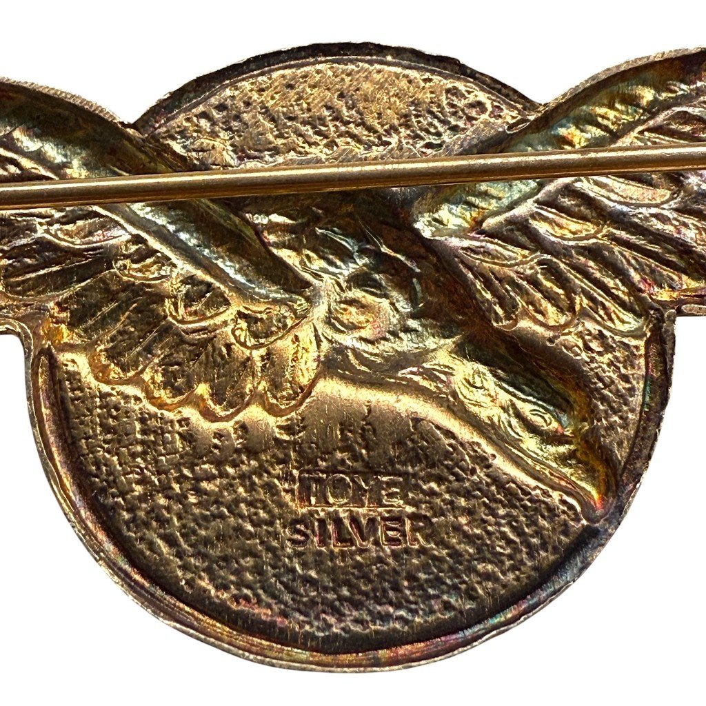 Original WWII Dutch Naval Aviation Service (MLD) flight wing — image 4