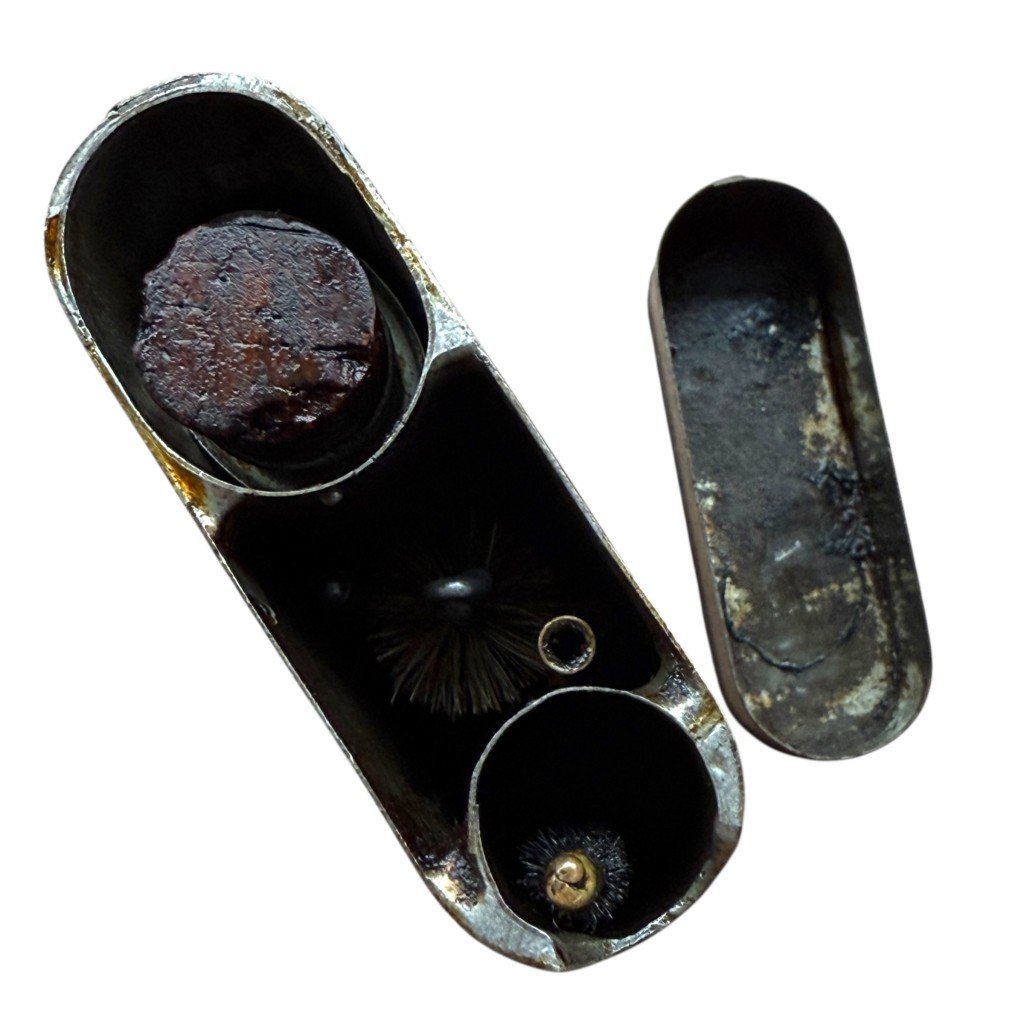 Original Pre 1940 Dutch army Hembrug rifle cleaning kit — image 3