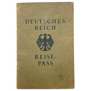 Original WWII German Reisepass