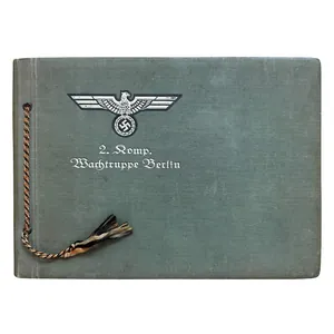 Original WWII German 2. Kompanie Wachtruppe Berlin (1936/1937) photo album