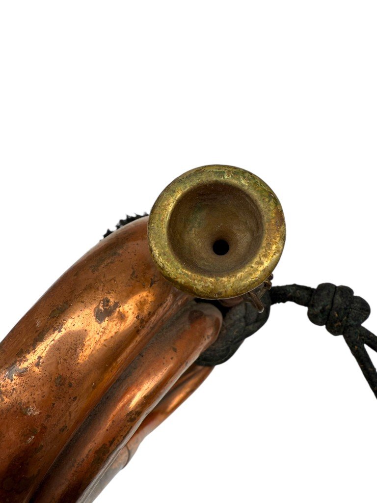 Original Pre 1940 Dutch army bugle — image 7
