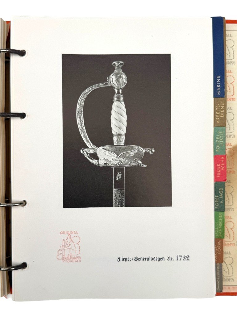 Original WWII German Eickhorn Kundendienst service binder — image 15