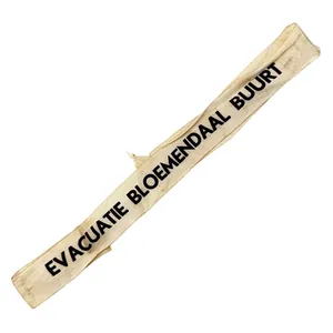 Original WWII Dutch Luchtbeschermingsdienst Bloemendaal evacuation armband