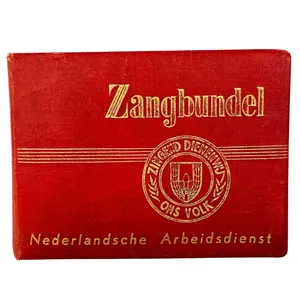 Original WWII Nederlandsche Arbeidsdienst song booklet