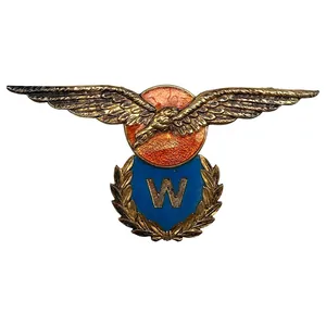 Original WWII Dutch Naval Aviation Service (MLD) navigator wing