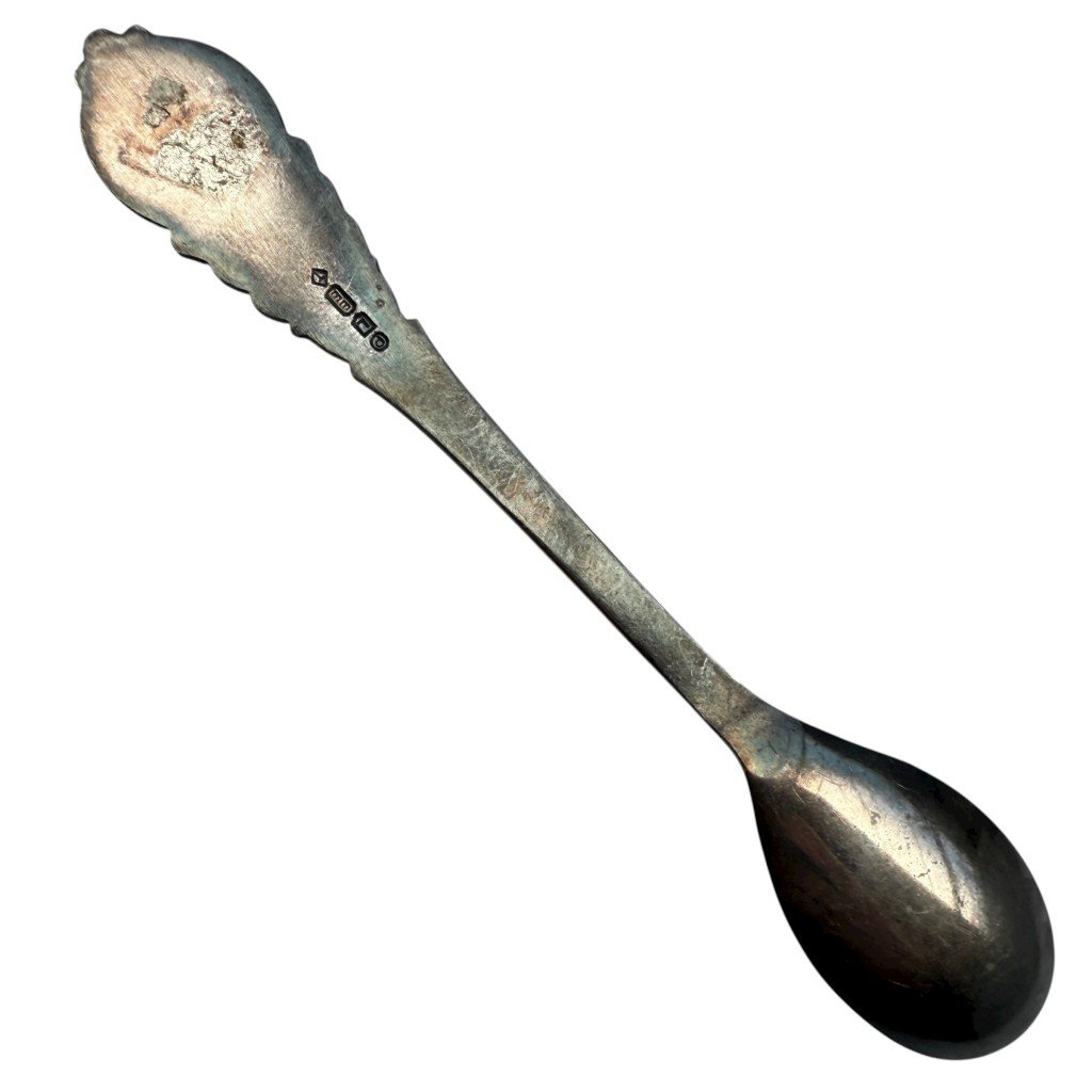 Original 1939 Dutch army 'mobilisatie' silver plated teaspoon — image 3