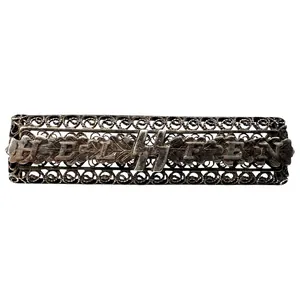 Original WWII German SS silver female 'SS Helfen' brooch