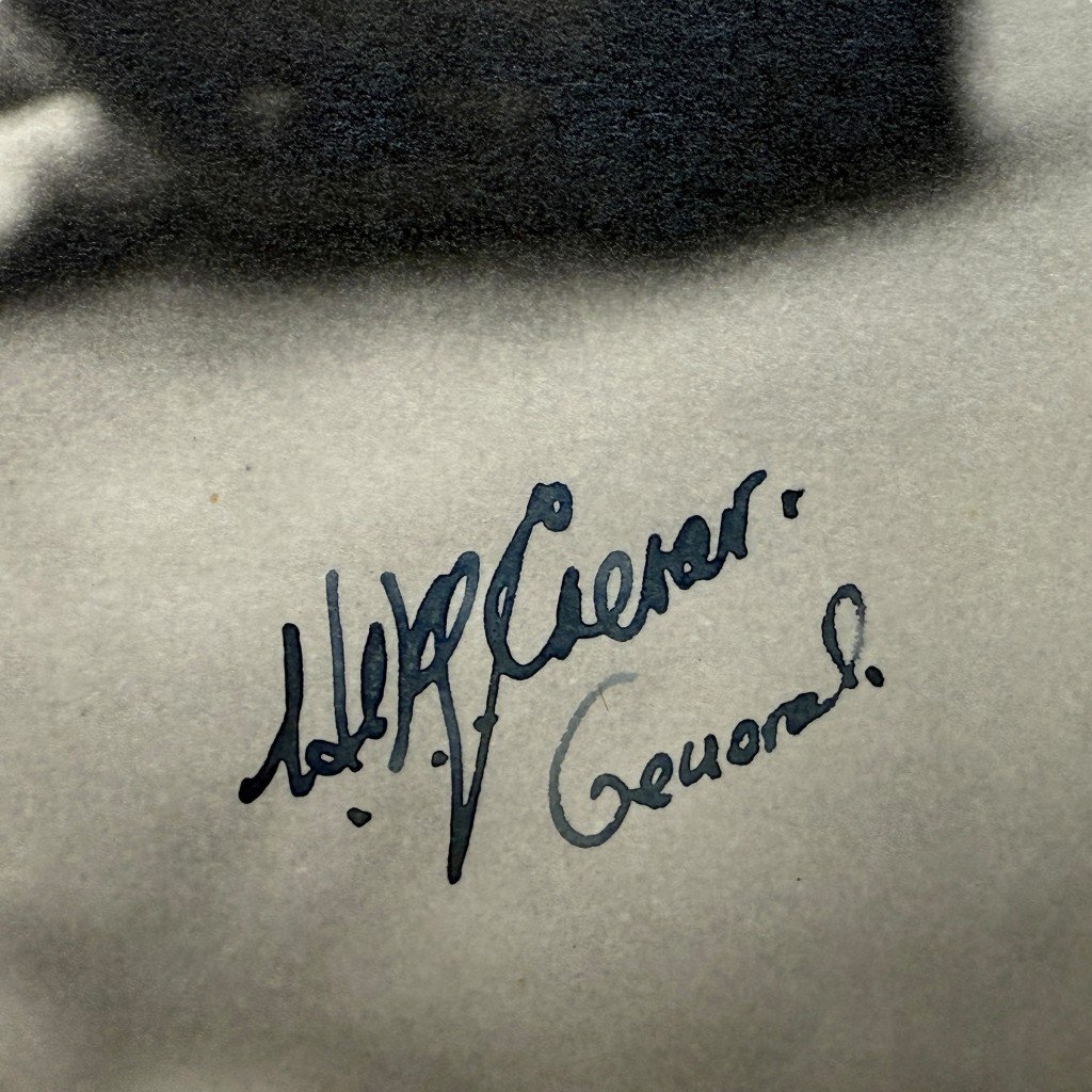 Original WWII Canadian photo with autograph of General Harry Crerar — image 3