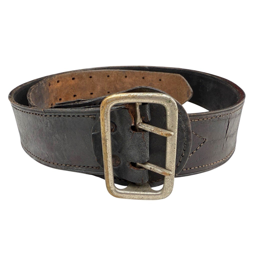 Original WWII Dutch leather universal belt