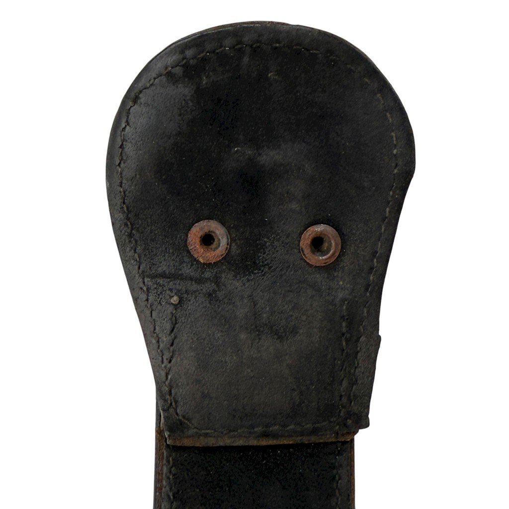 Original WWII Dutch leather universal belt — image 5