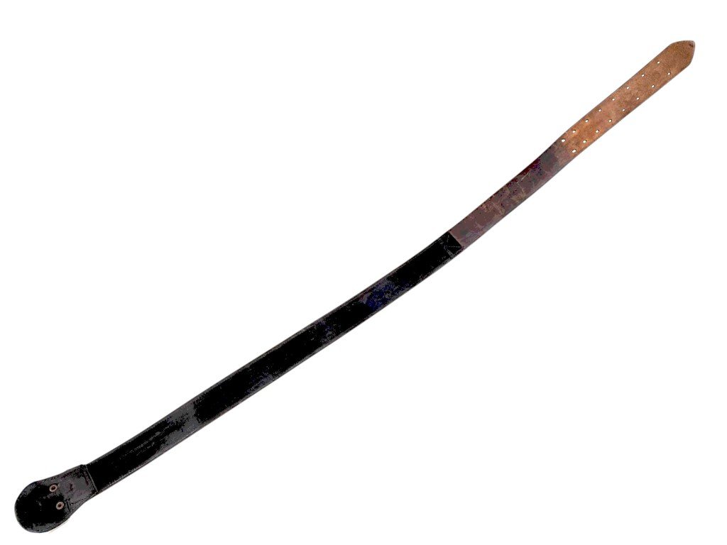 Original WWII Dutch leather universal belt — image 8