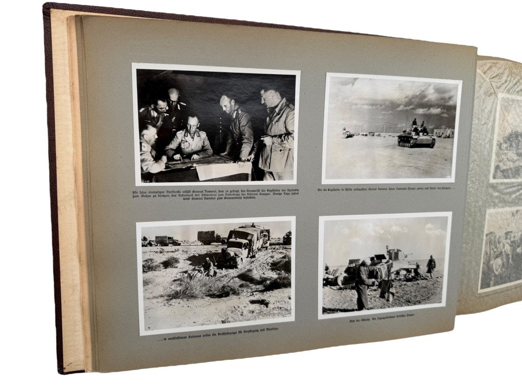 Original WWII German large album 'Grossdeutschland im Weltgeschehen' 1942 — image 10