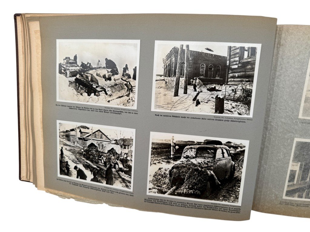 Original WWII German large album 'Grossdeutschland im Weltgeschehen' 1942 — image 14