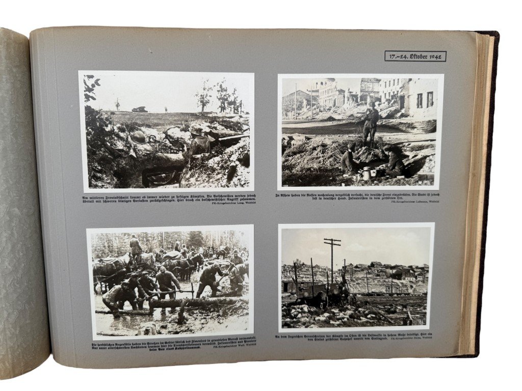 Original WWII German large album 'Grossdeutschland im Weltgeschehen' 1942 — image 20