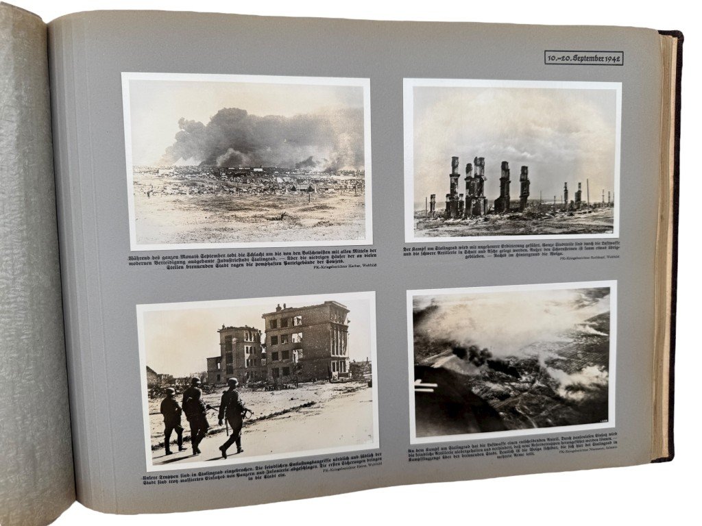 Original WWII German large album 'Grossdeutschland im Weltgeschehen' 1942 — image 23