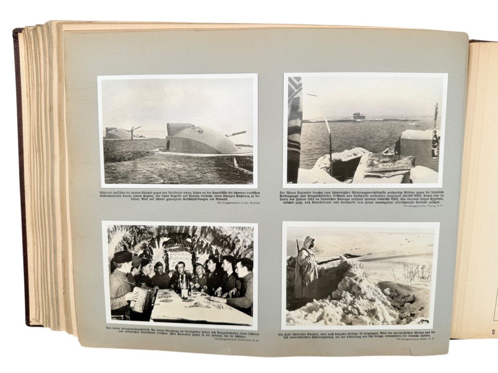 Original WWII German large album 'Grossdeutschland im Weltgeschehen' 1942 — image 26