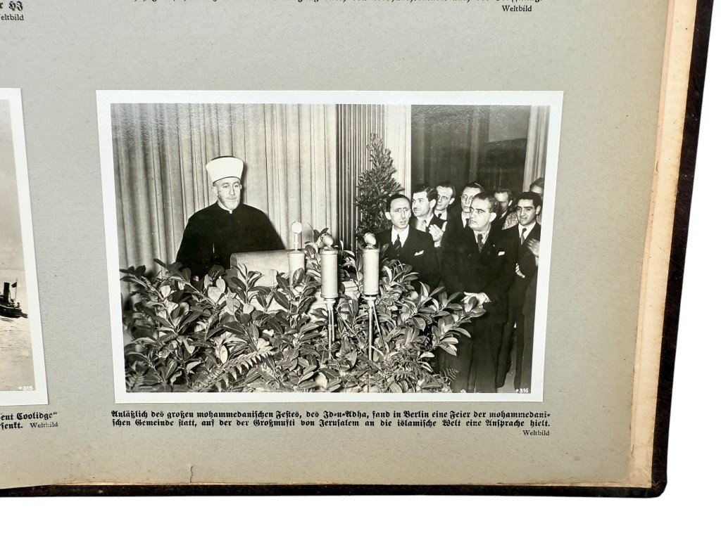 Original WWII German large album 'Grossdeutschland im Weltgeschehen' 1942 — image 27