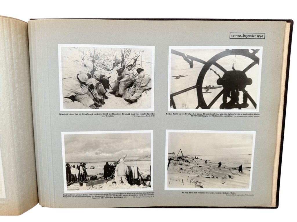 Original WWII German large album 'Grossdeutschland im Weltgeschehen' 1942 — image 28