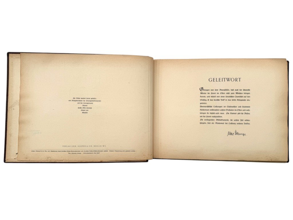 Original WWII German large album 'Grossdeutschland im Weltgeschehen' 1942 — image 7