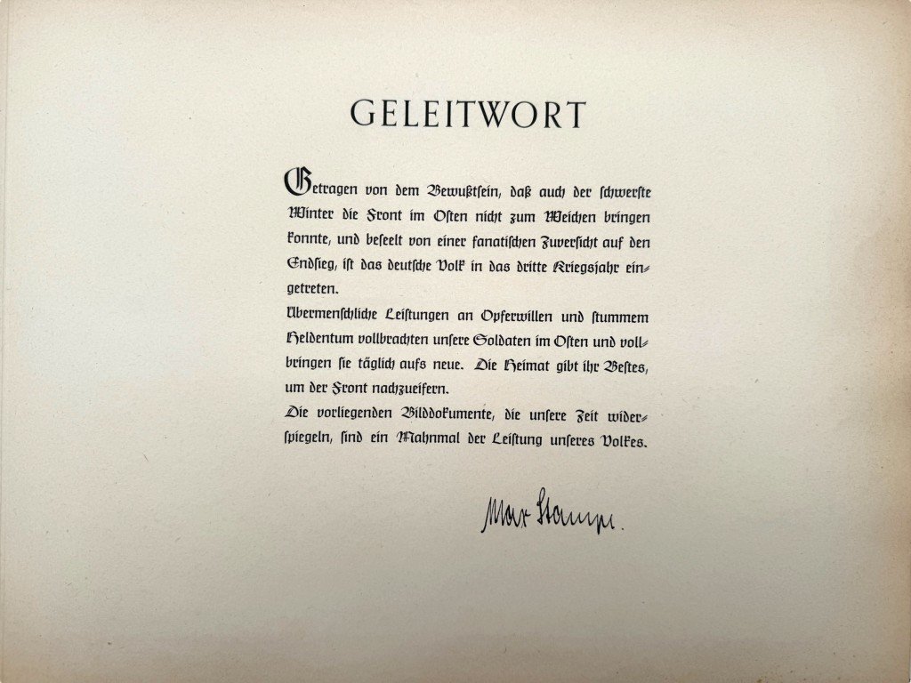 Original WWII German large album 'Grossdeutschland im Weltgeschehen' 1942 — image 8