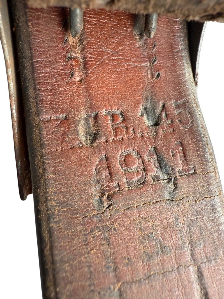 Original WW1 German Königs-Infanterie-Regiment Nr. 145 belt with buckle — image 4