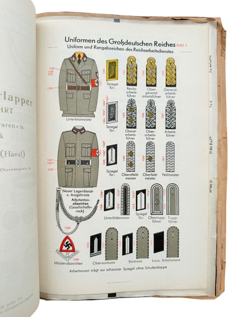 Original WWII German Richter & Rohrlapper catalogue and price list — image 13