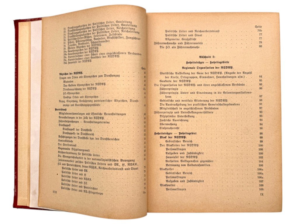 Original WWII German 'Organisationsbuch der NSDAP' book — image 6
